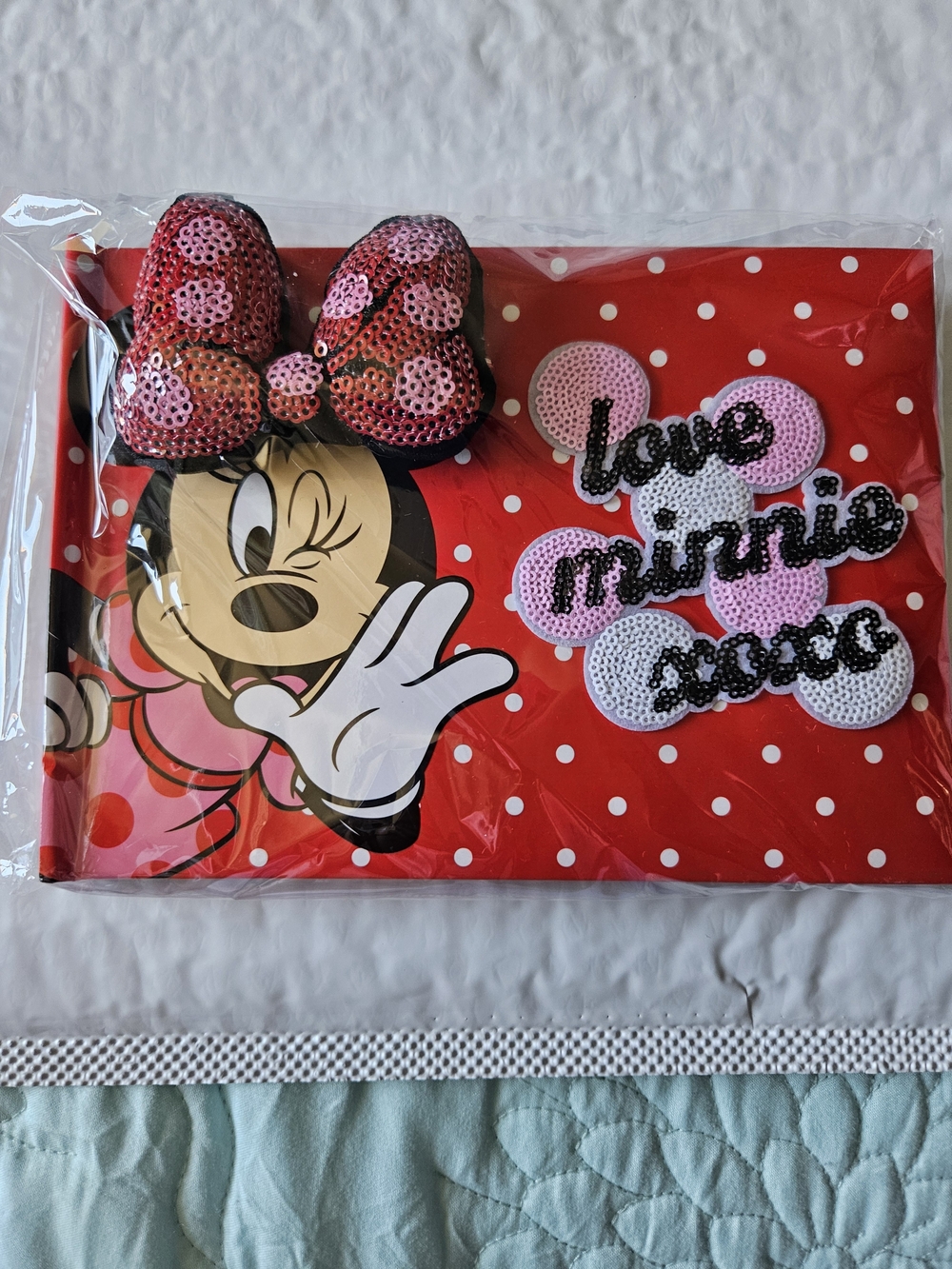 Disney Autograph Book - Minnie Mouse - Love Minnie XOXO